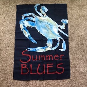 Blue crab flag 27x39